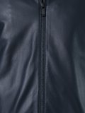 leather bomber jacket