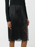lace trim skirt