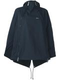 zipped parka jacket