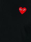 embroidered heart T-shirt