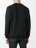 logo appliquè sweatshirt