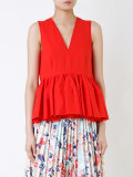 ruffle detail top