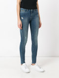 high rise skinny jeans