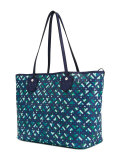 printed canvas tote 