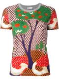 landscape print T-shirt