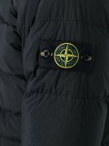 padded mid-length coat