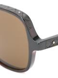 intrecciato embossed sunglasses