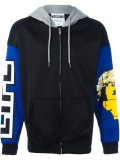 patchwork hoodie