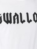 swallow print T-shirt