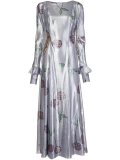 printed maxi dress