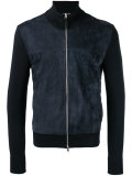 leather bomber jacket