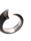 SHAUN LEANE SLS364 BLACK SILVER ??? Silver/Enamel