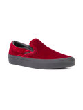 velvet slip-on sneakers