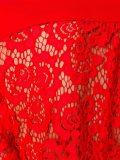 tied neckline lace dress