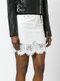 frayed edge skirt