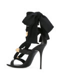 ribbon stiletto sandals 