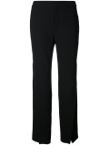 front slit straight pants 
