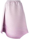 pleated midi skirt 