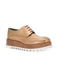 platform lace-up shoes