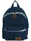 front pocket denim backpack