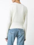 ribbed cardigan 