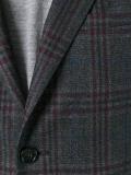 checked blazer