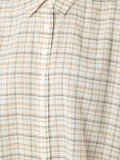plaid shortsleeved shirt