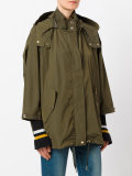 loose-fit military jacket