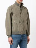 button front bomber jacket