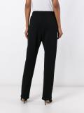 logo print track pants