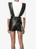 short ruffled overall