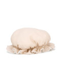 ruffled hat 