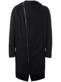 off centre fastening coat 