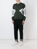 colour block sweatshirt