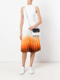 Pleated midi skirt 