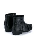 ruffle detail bootie