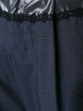 plaid cropped trousers
