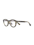tortoiseshell oval glasses