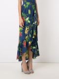 high-waisted midi skirt