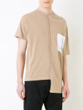 open seam deconstructed T-shirt 