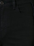 ruffled trim jeans 