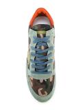 camouflage print sneakers 