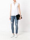 distressed jeans