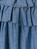 tiered ruffled blouse