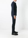 micro-embroidered two piece suit