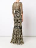 brocade long dress
