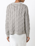 cable knit cardigan