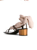 scarf tie sandals
