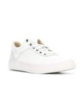 perforated detail lace-up sneakers