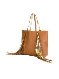 fringed tote
